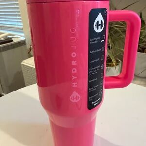 HydroJug Bright Pink Lid